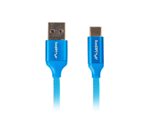 Cablu USB-C(M) USB-A(M) 2.0 1 m albs "CA-USBO-21CU-0010-BL"