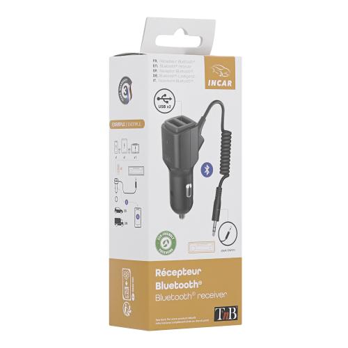 TNB Cigar-lighter car charger with Bluetooth receiver 