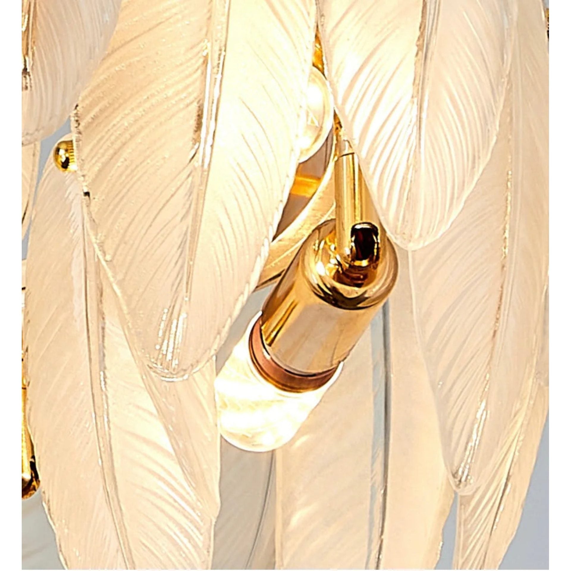 Candelabru Cristal VICOMTE Pepito, 5x E14, Diametru 42cm, Auriu, Inaltime Reglabila