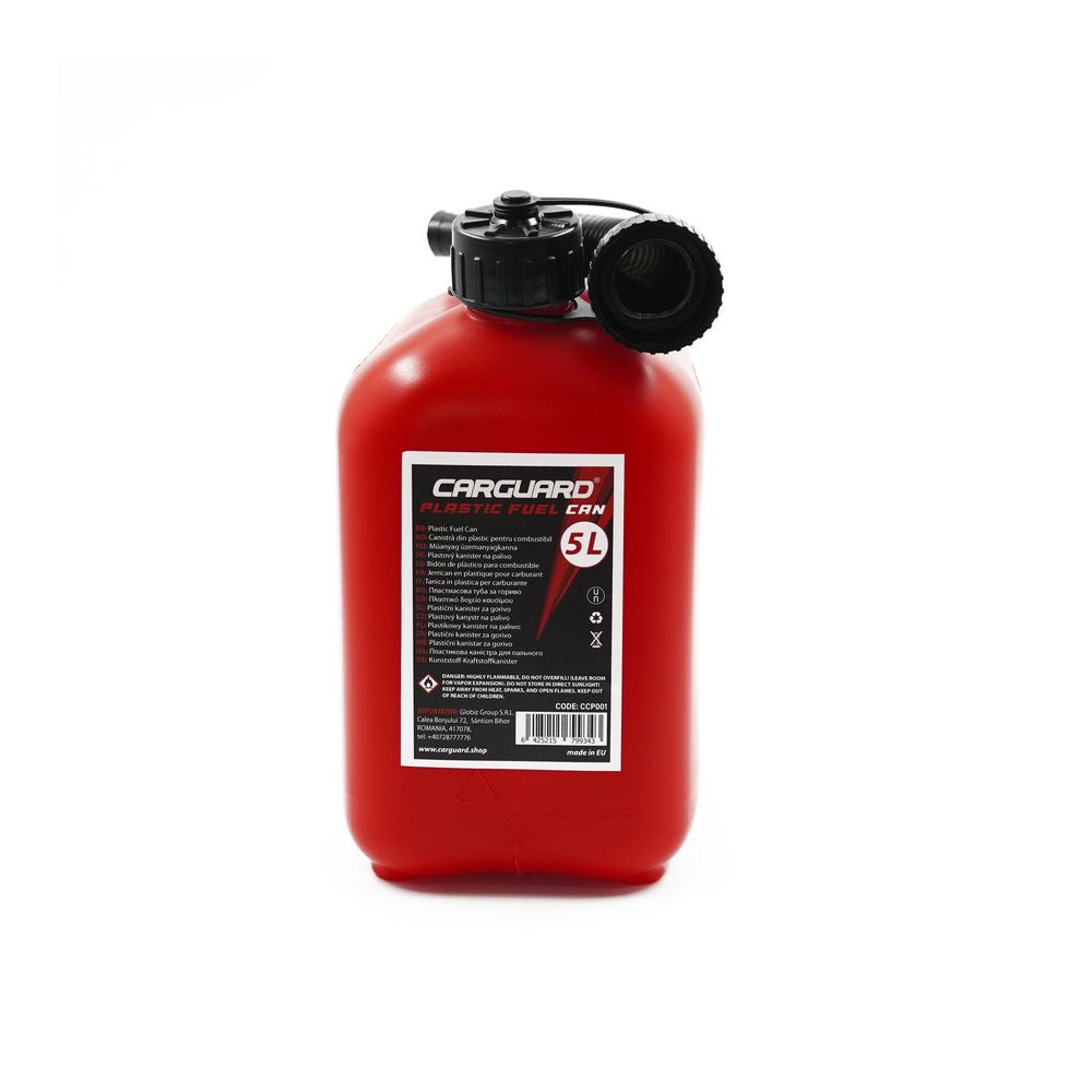 Canistra pentru combustibil din plastic 5L CarGuard CCP001