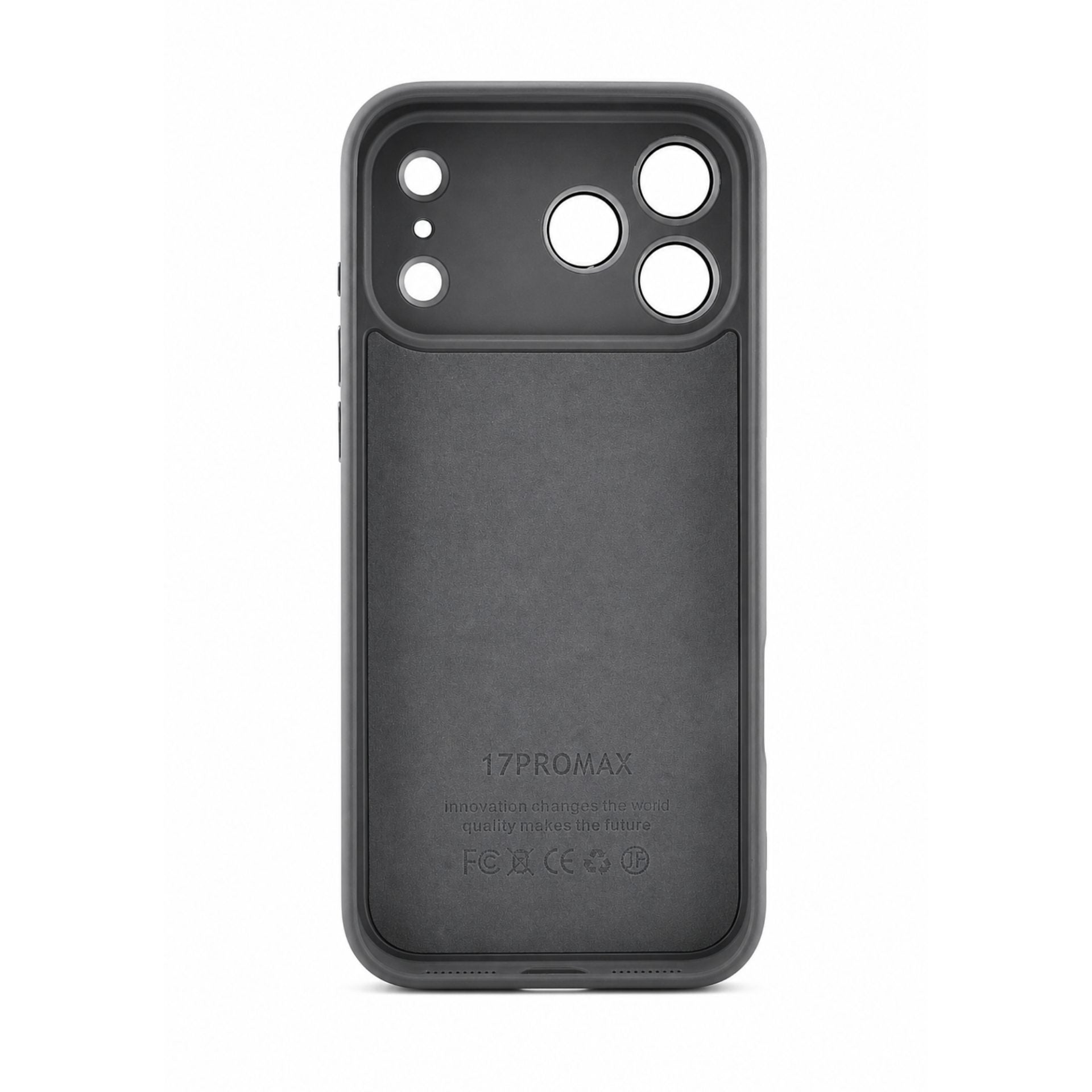 Carcasa Liquid Silicone, Compatibila iPhone 17 Pro Max, Magnetica, Protectie TPU Camera, Gri Titanium