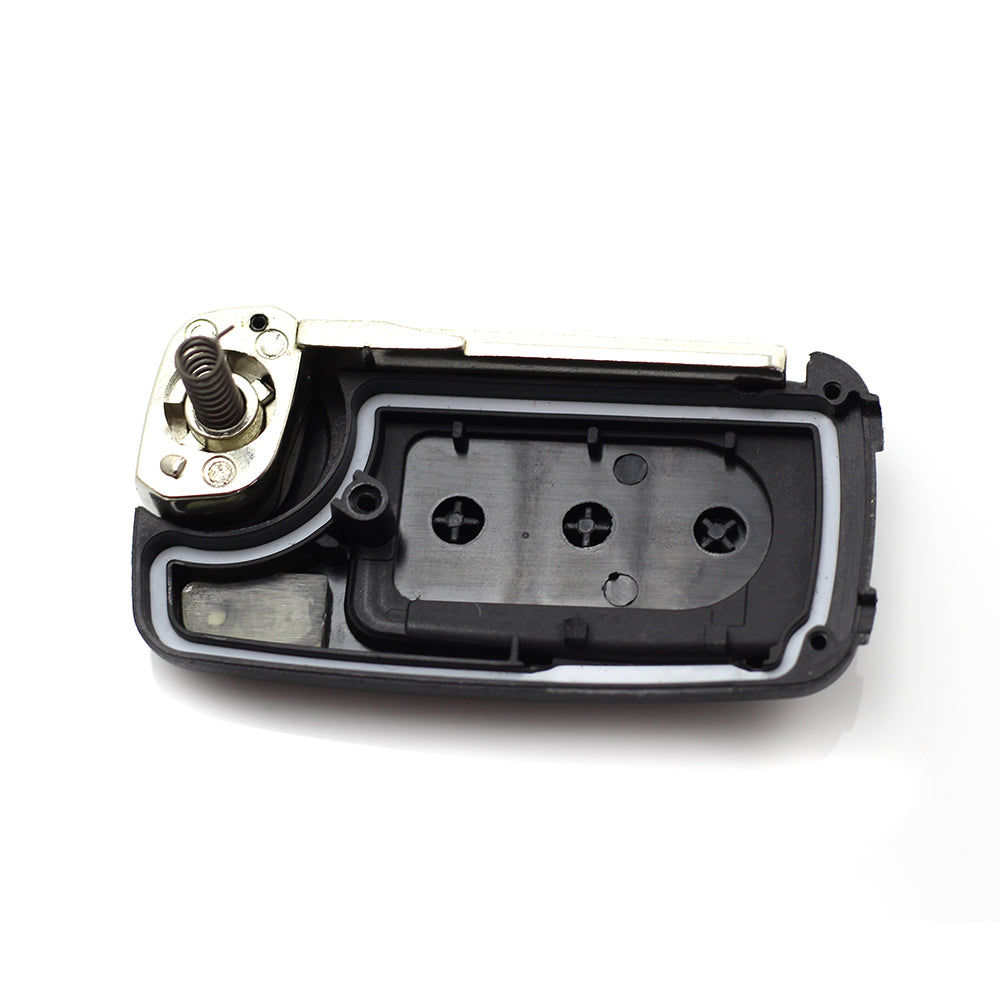 Audi A8 - Carcasa cheie tip briceag cu 3 butoane, fara buton de panica - CARGUARD