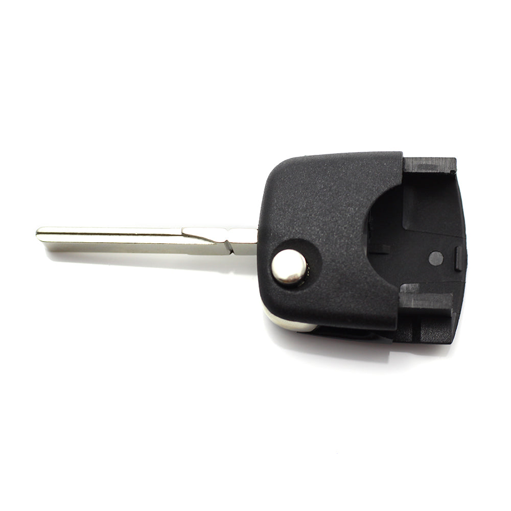 Audi - carcasa cheie tip briceag cu 2+1 butoane (1 buton de panica) si baterie 1616 - CARGUARD