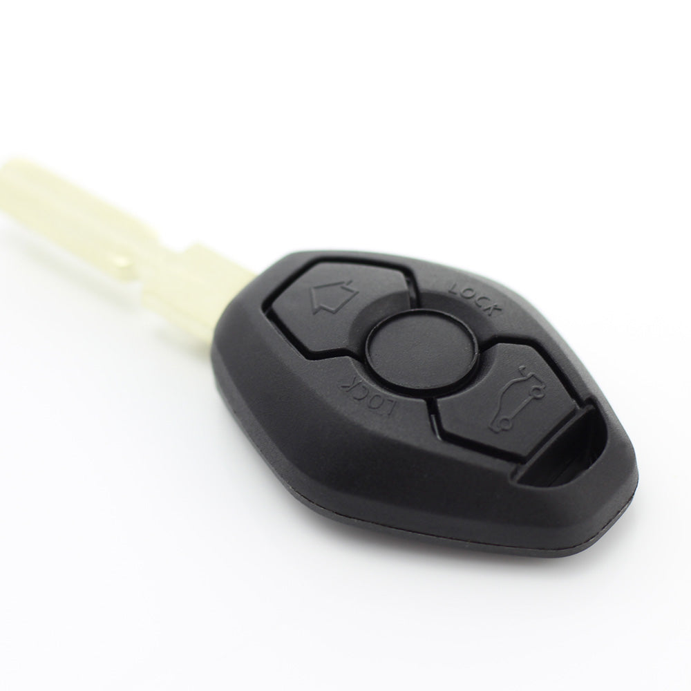 BMW - carcasa cheie cu 3 butoane si lama cu 4 piste - calitate premium! - CARGUARD