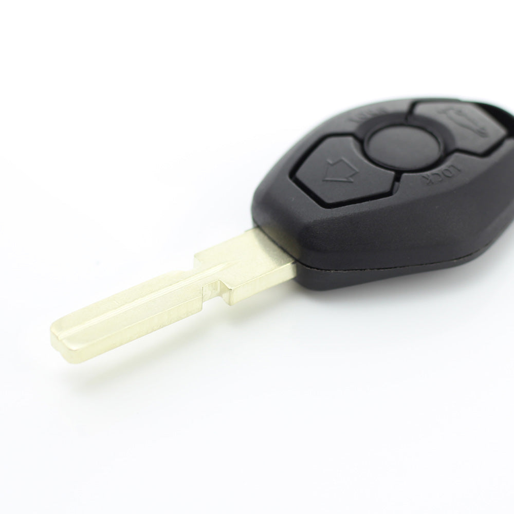BMW - carcasa cheie cu 3 butoane si lama cu 4 piste - calitate premium! - CARGUARD
