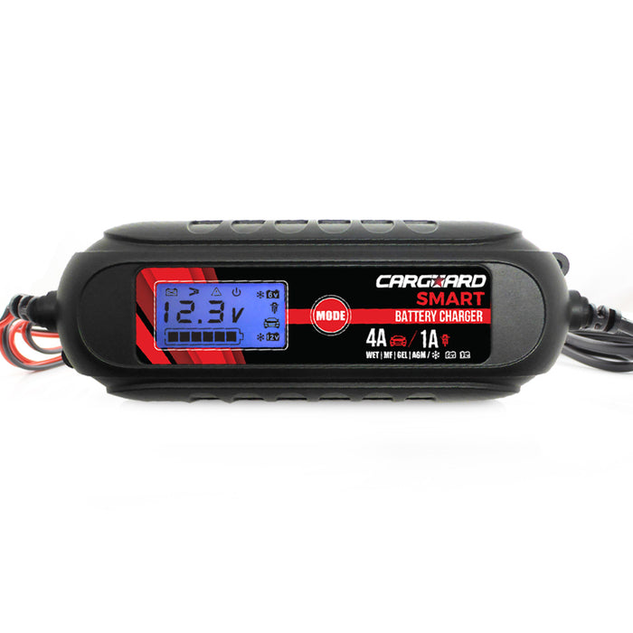 Redresor auto 6-12 V Inteligent (încărcător baterie auto)- CarGuard CBC002