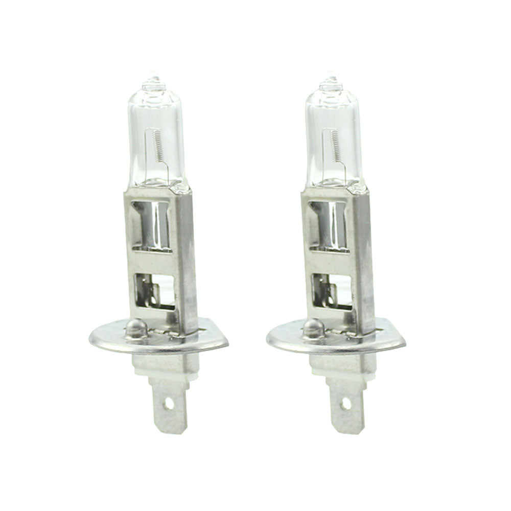 Set de 2 becuri halogen 24 V, H1, 70 W, +50% intensitate, LONG LIFE CarGuard BHA041