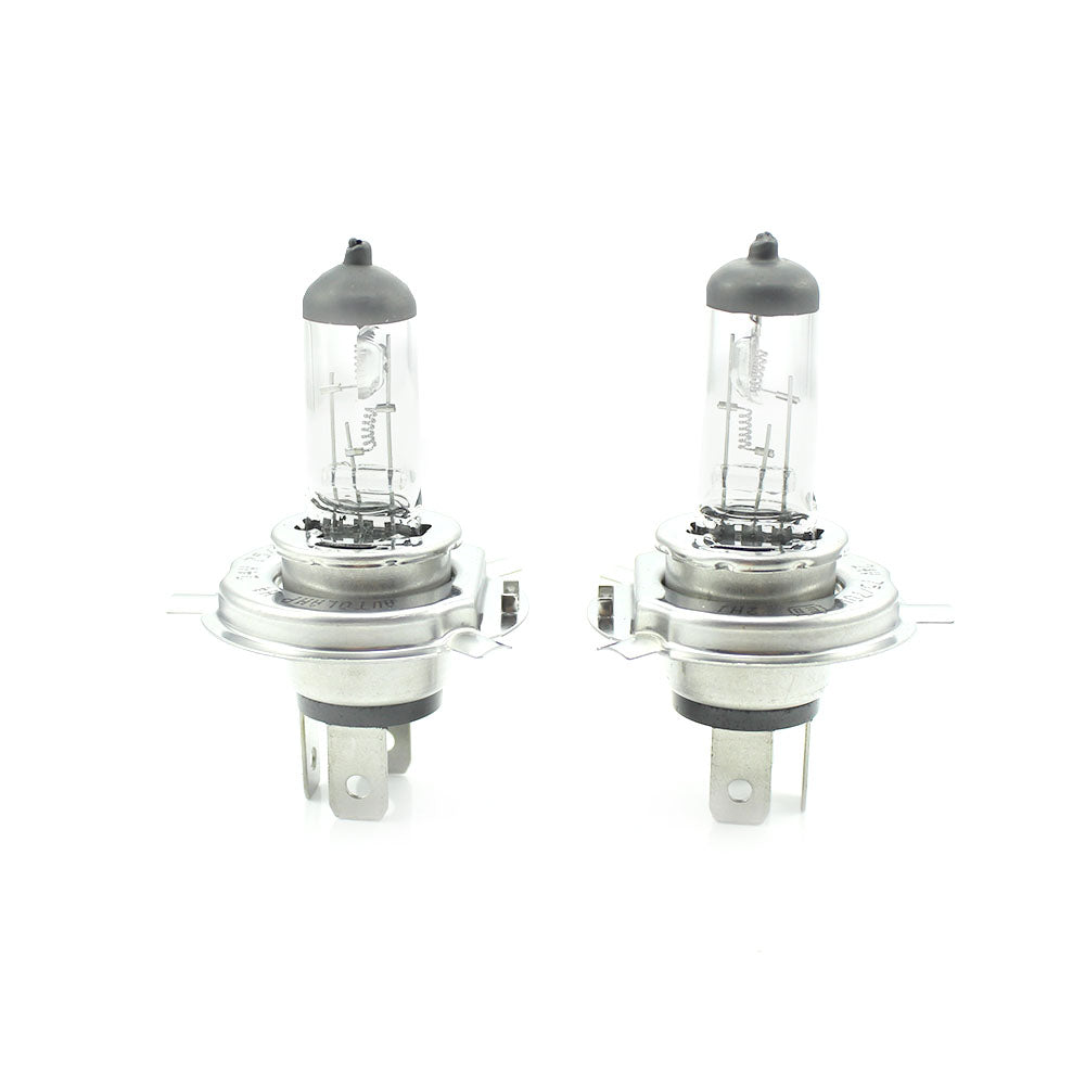 Set de 2 becuri halogen 24 V, H4, 70 W, +50% intensitate, LONG LIFE CarGuard BHA043