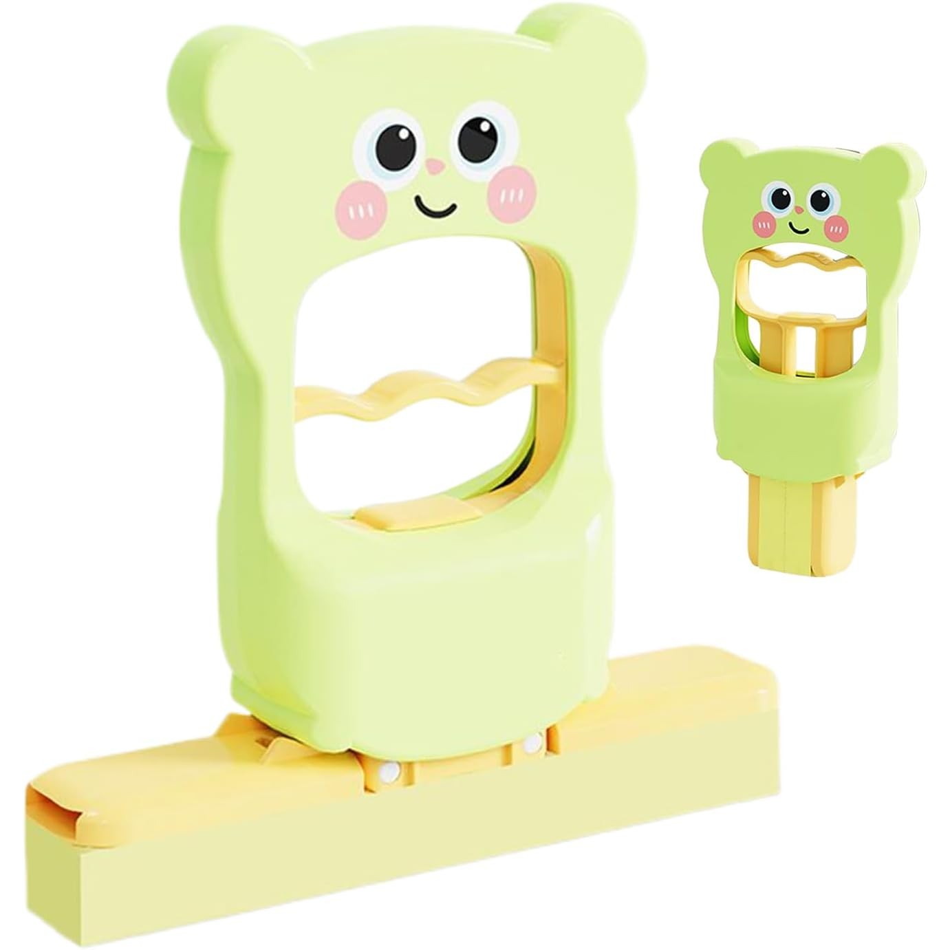 Mini Mop, de Mana, Pliabil, Model Ursulet, din Plastic, 9 x 15 x 15 cm, Verde