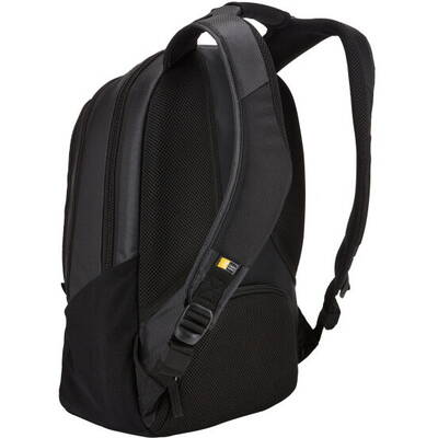 RUCSAC CASE LOGIC, pt. notebook de max. 14 inch, 2 compartimente, buzunar frontal x 2 | buzunar lateral x 2 | buzunar dorsal, waterproof, poliester, negru, 3205287 "RBP414 BLACK"