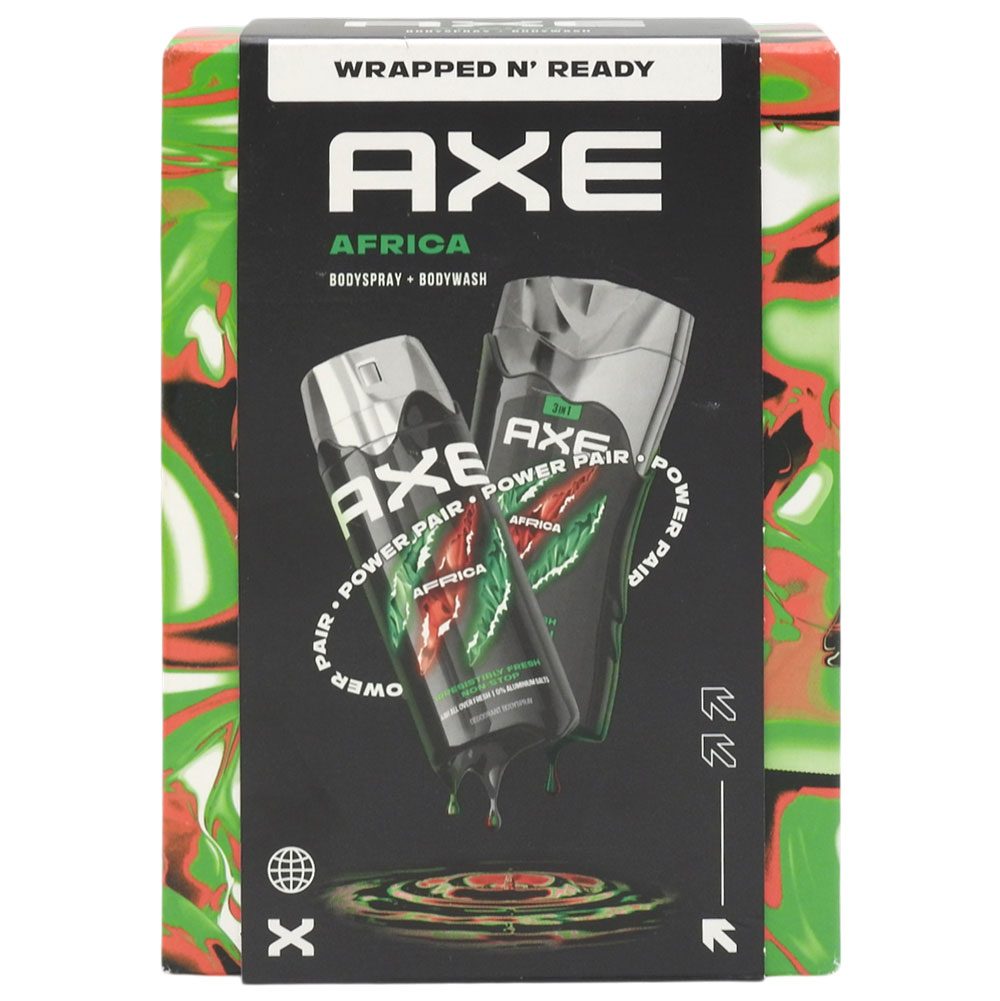 Caseta Cadou, Axe, Gel de Dus 250, Deo150 Africa