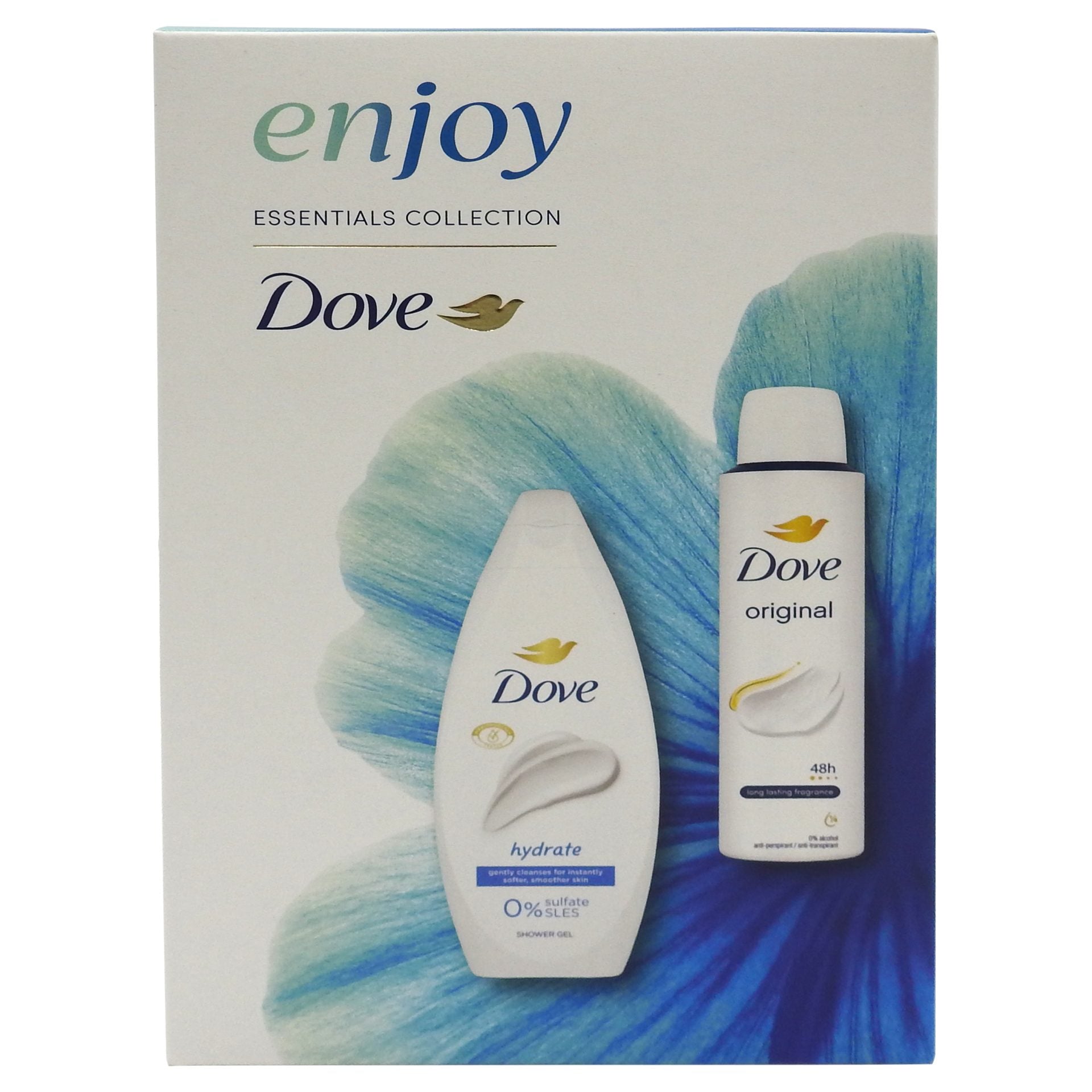 Set Cadou Dove, Gel de Dus 250 ml, Deo150 ml, Enjoy Original