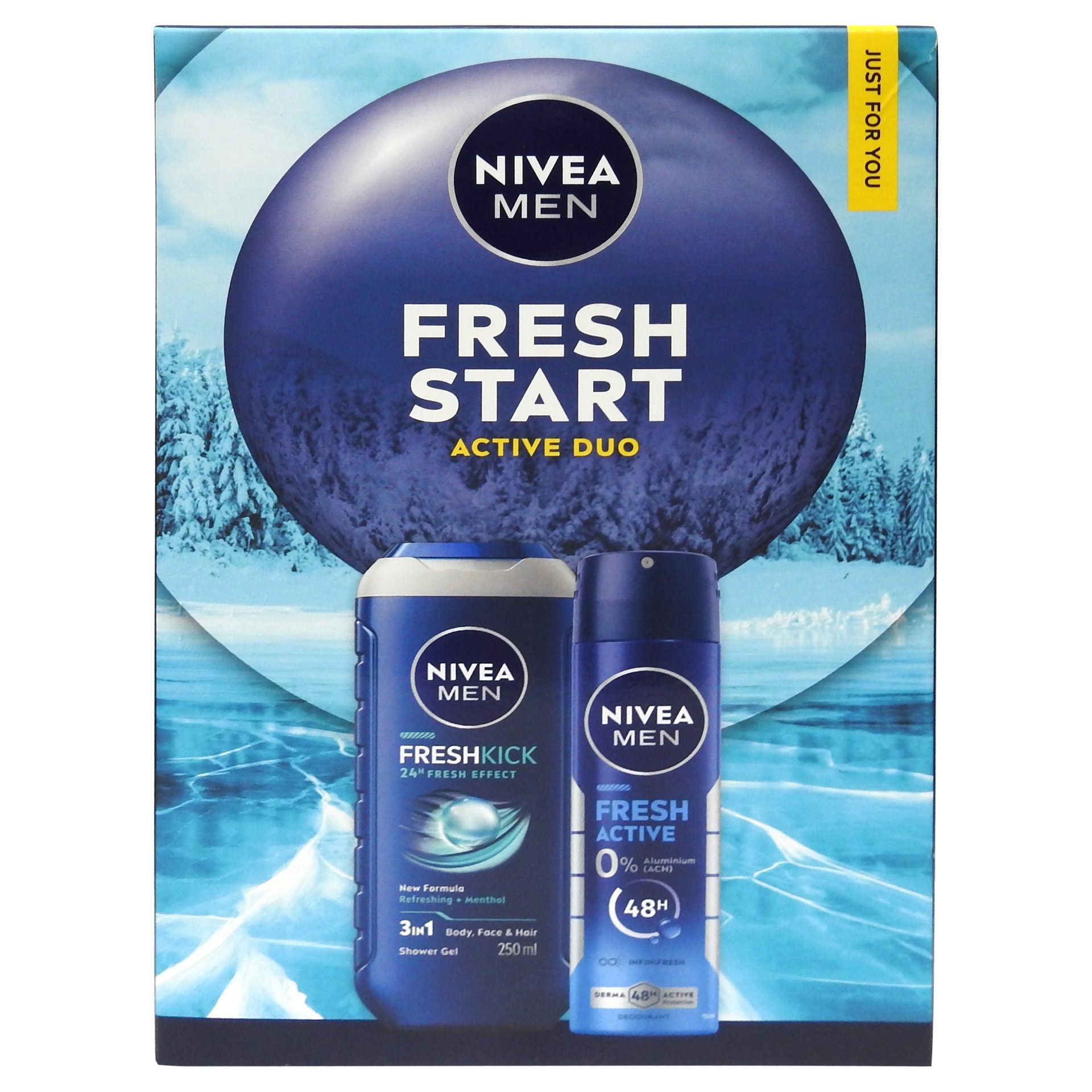 Caseta Cadou, Nivea, Gel de Dus 250, Deo150 Fresh Start