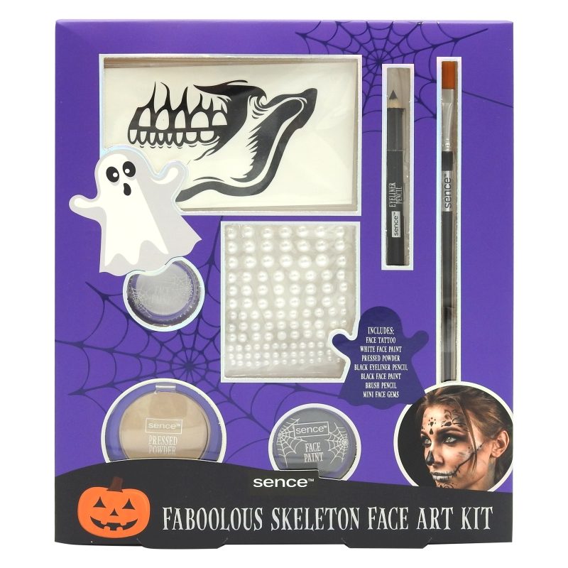 Caseta Cadou, Sence Collection, Halloween 7 piese Skeleton