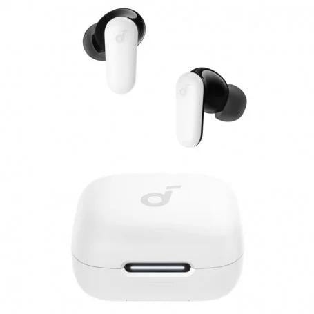 Casti TWS Anker "Soundcore P30i", tip butoni, utilizare multimedia, Bluetooth 5.4, ANC, durata baterie pana la 45 ore, IP54, alb, "A3959321" (timbru verde 0.08 lei) - 0194644034894