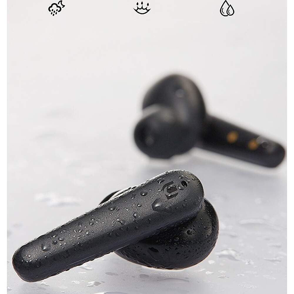 CASTI Ugreen, "WS106" wireless, intraauriculare - butoni, ANC, pt smartphone, microfon pe casca, conectare prin Bluetooth 5.2, negru, "90401", (include TV 0.18lei) - 6957303894017
