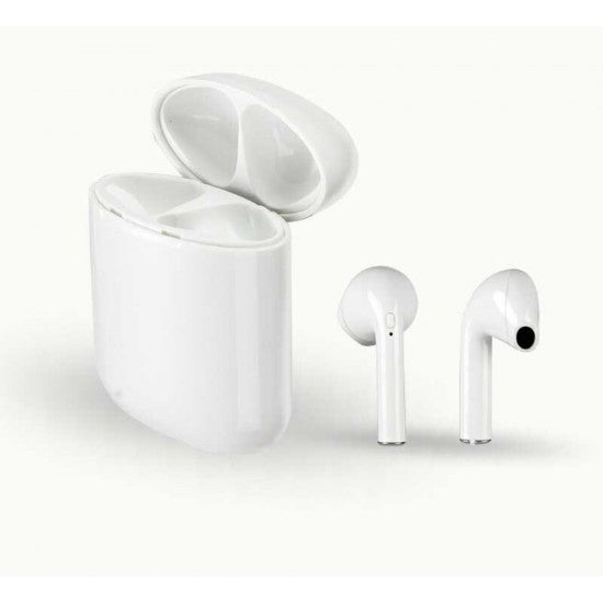 Casti Wireless Bluetooth MKJ-I9 Earbuds, Alb