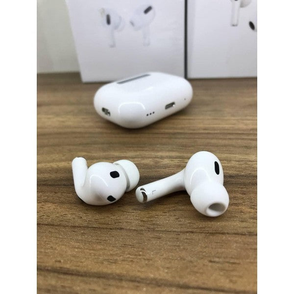 Casti Wireless, Flippy,  Air Pro ANC, In Ear, Cutie incarcare Type C, Alb