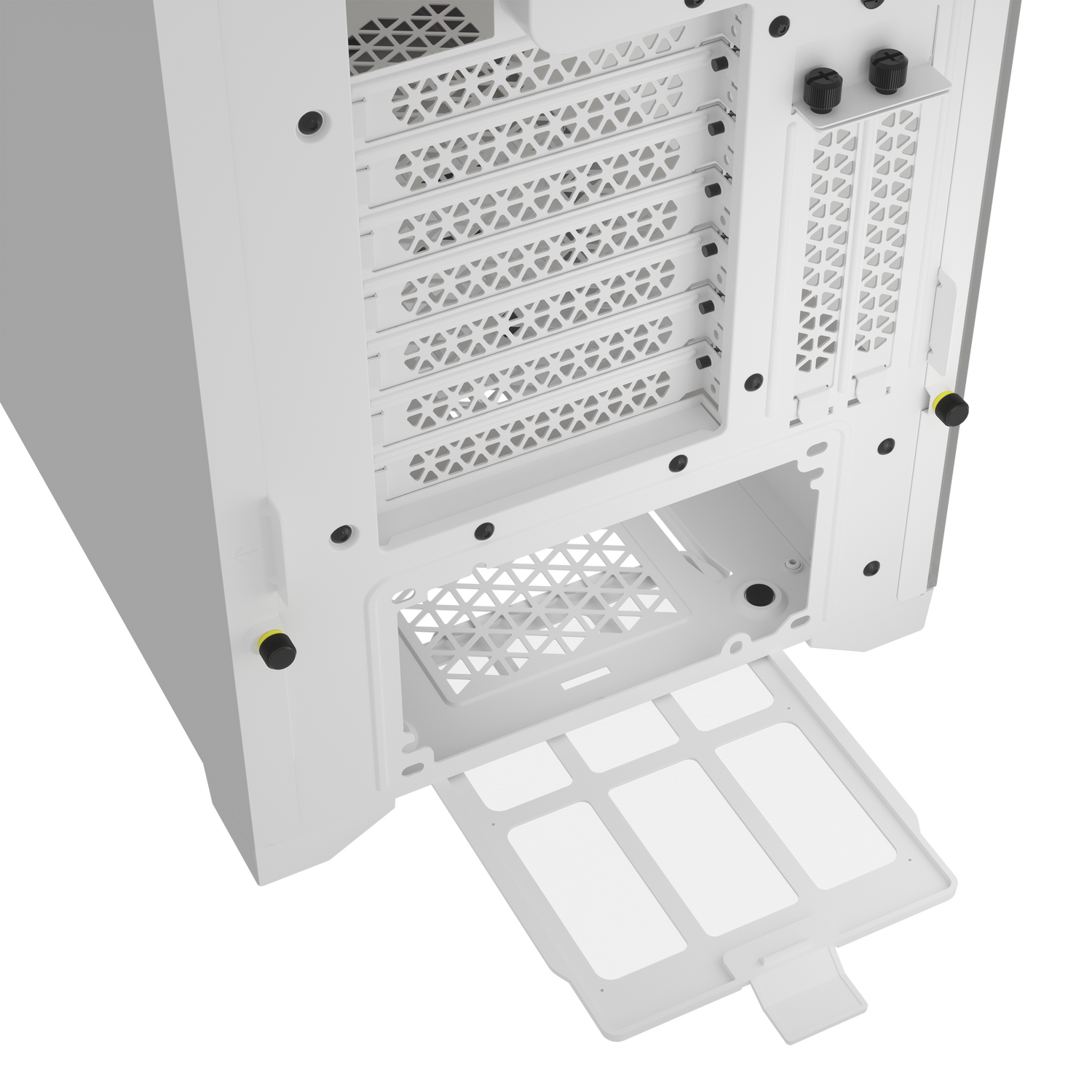 CARCASA Corsair iCUE 5000D RGB AIRFLOW Mid-Tower Case, True White - 3x AF120 RGB ELITE - White Fans - iCUE Lighting Node PRO Controller - High-airflow Design "CC-9011243-WW"