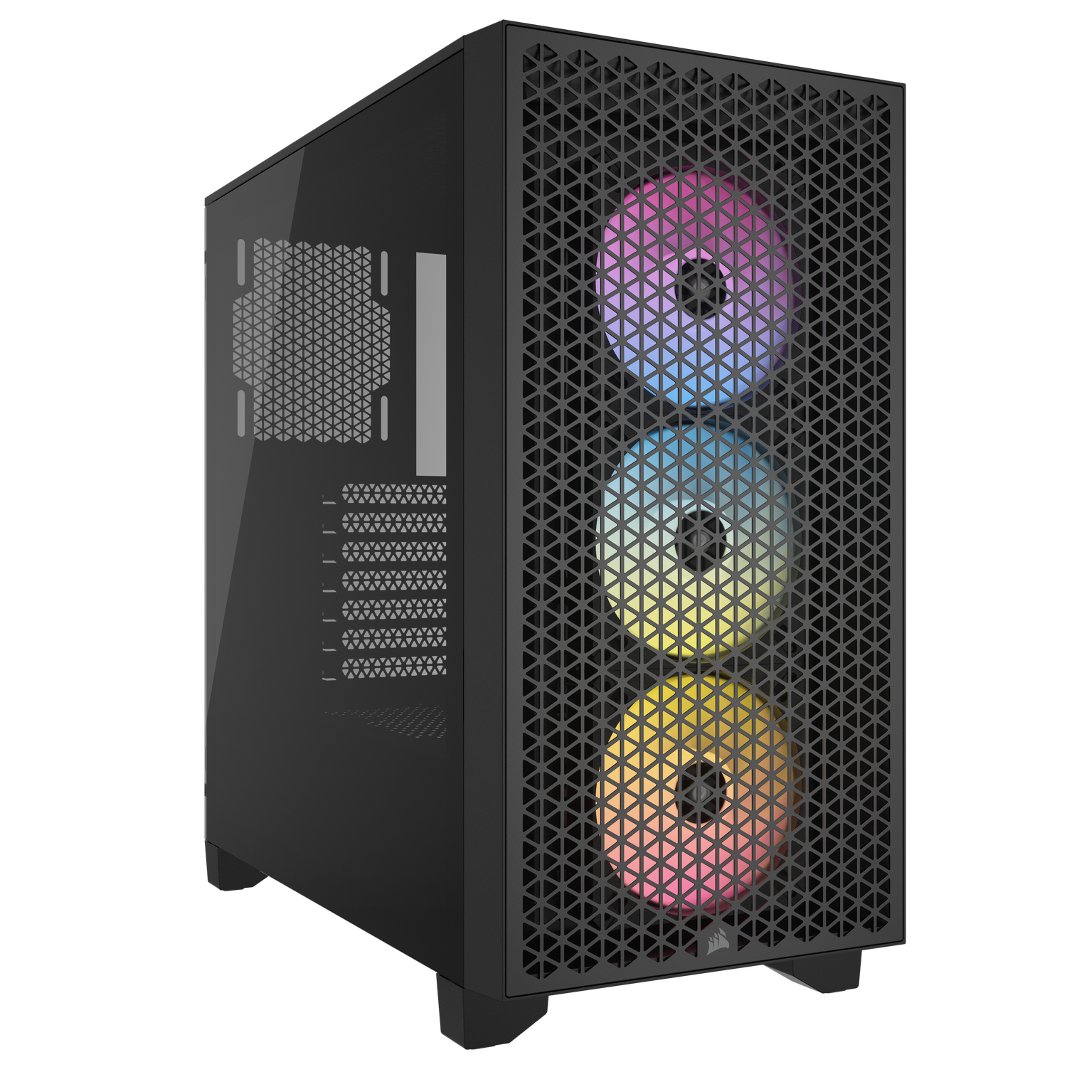 CARCASE Corsair CR 3000D RGB ATX BK "CC-9011255-WW"