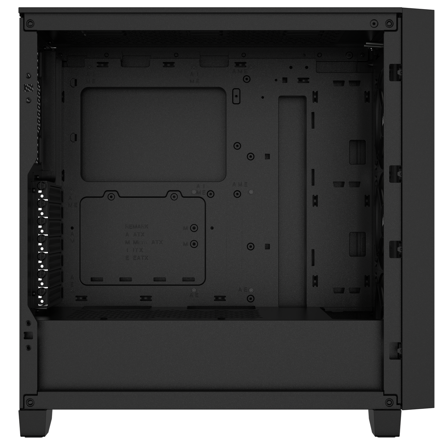 CARCASE Corsair CR 3000D RGB ATX BK "CC-9011255-WW"