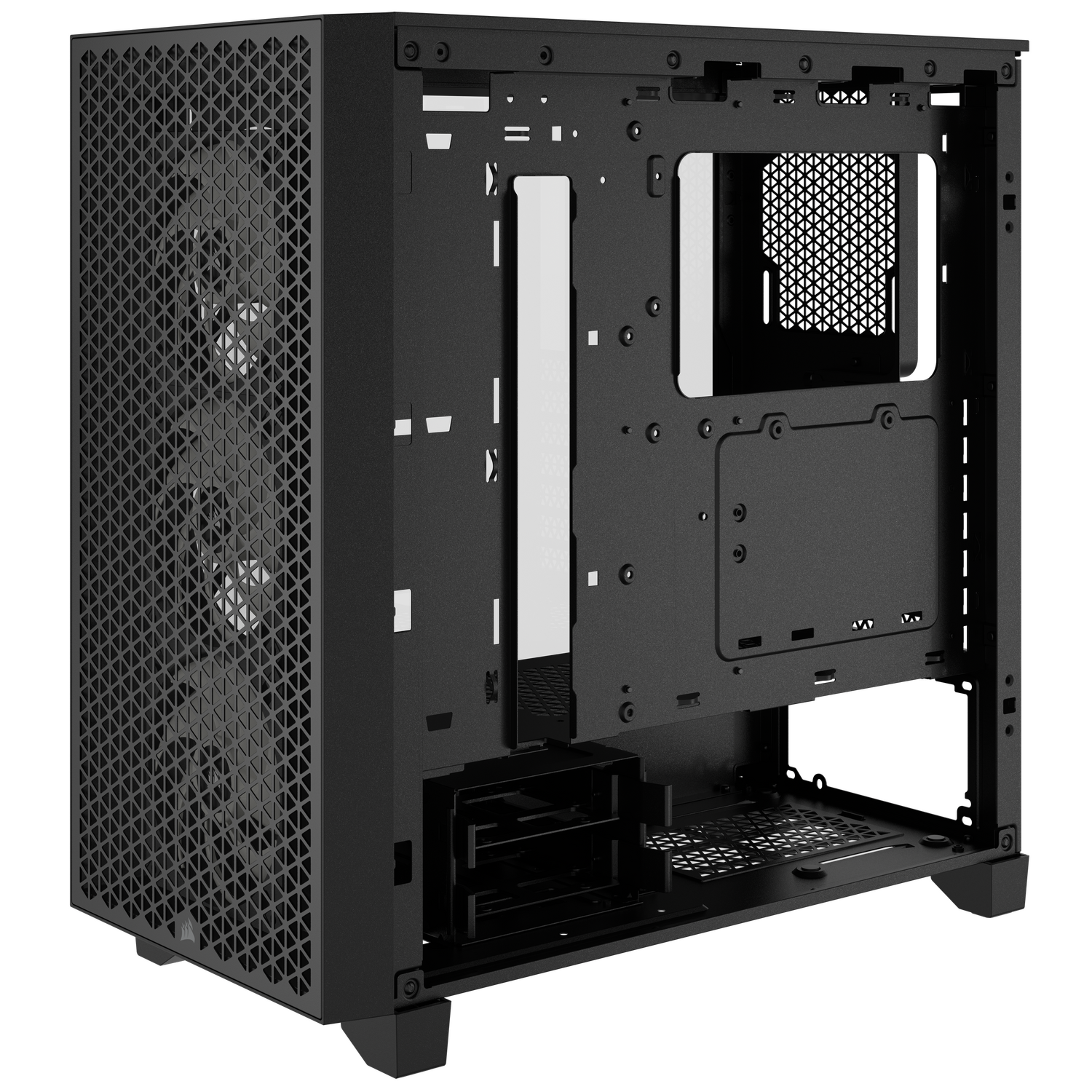 CARCASE Corsair CR 3000D RGB ATX BK "CC-9011255-WW"