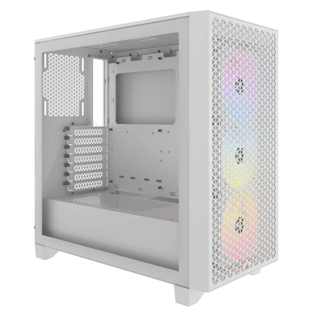 CARCASE Corsair CR 3000D RGB ATX WH 