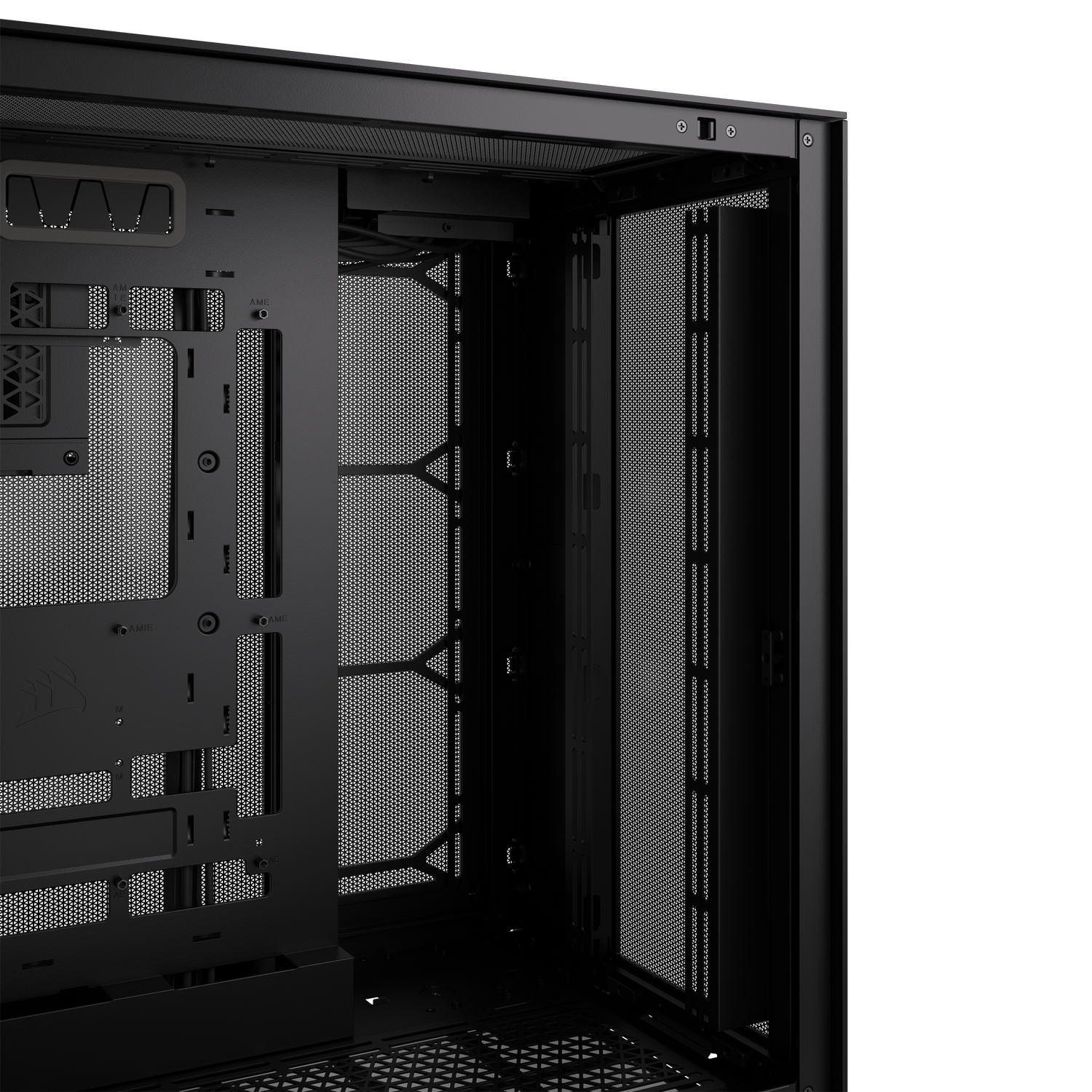 Carcasa Corsair 6500D Airflow Midi-Tower, Tempered Glass - schwarz "CC-9011259-WW"