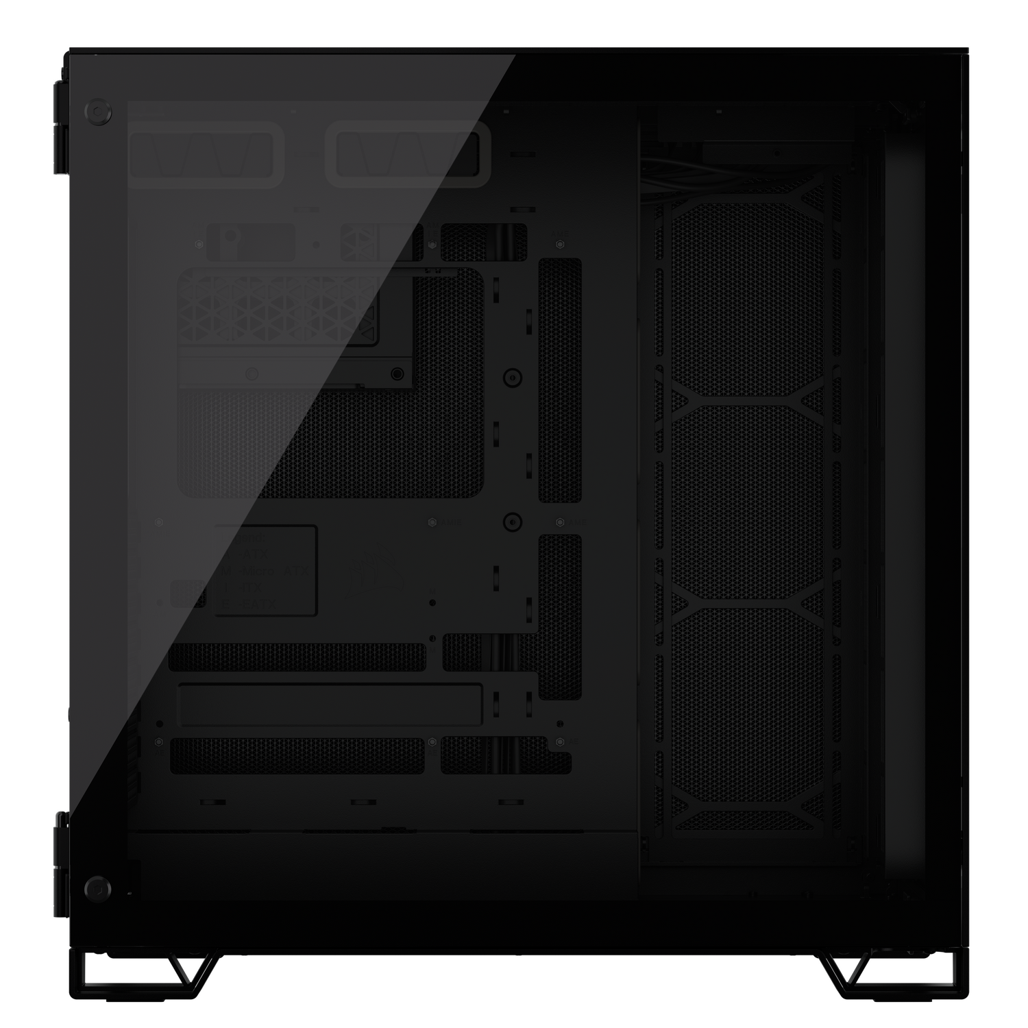 Carcasa Corsair 6500D Airflow Midi-Tower, Tempered Glass - schwarz "CC-9011259-WW"