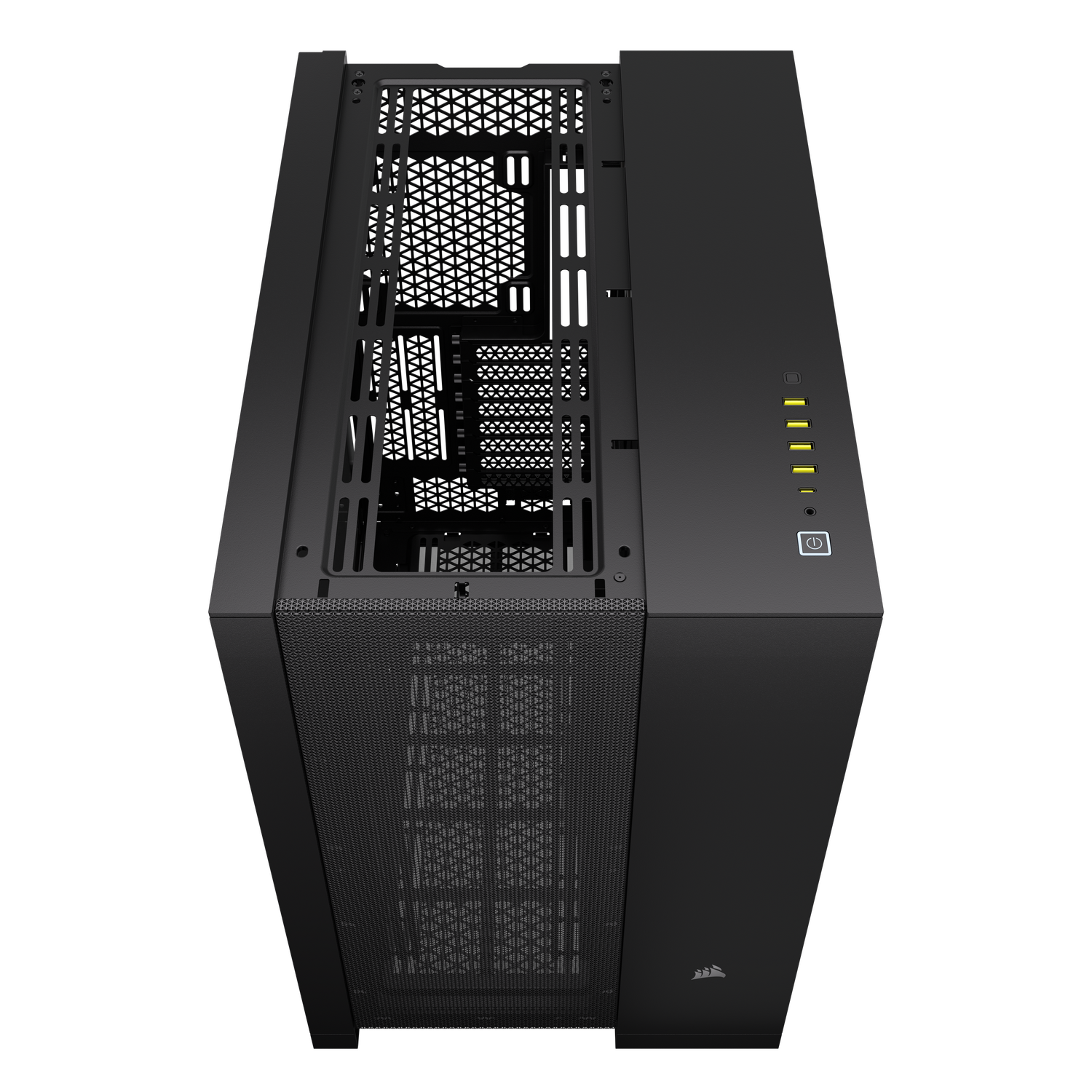 Carcasa Corsair 6500D Airflow Midi-Tower, Tempered Glass - schwarz "CC-9011259-WW"