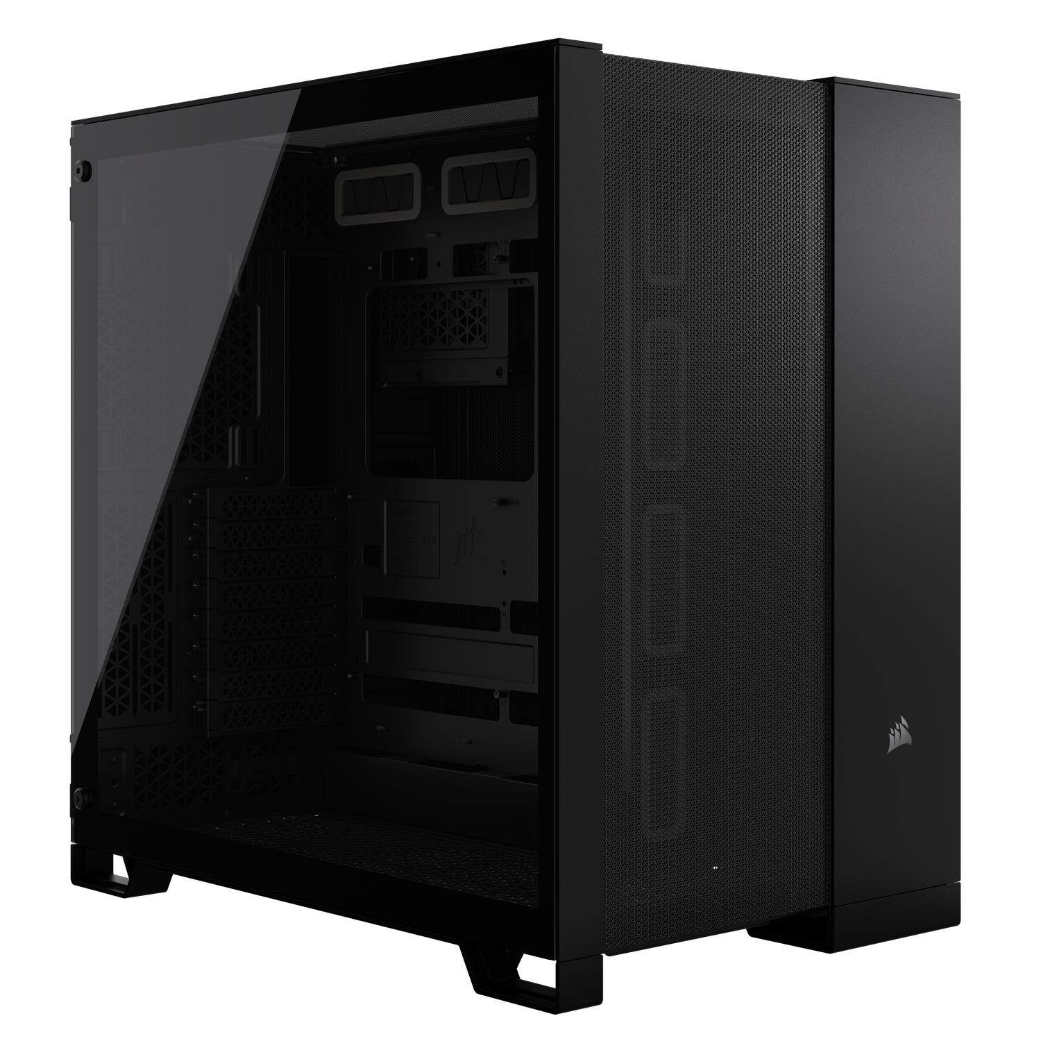 Carcasa Corsair 6500D Airflow Midi-Tower, Tempered Glass - schwarz "CC-9011259-WW"