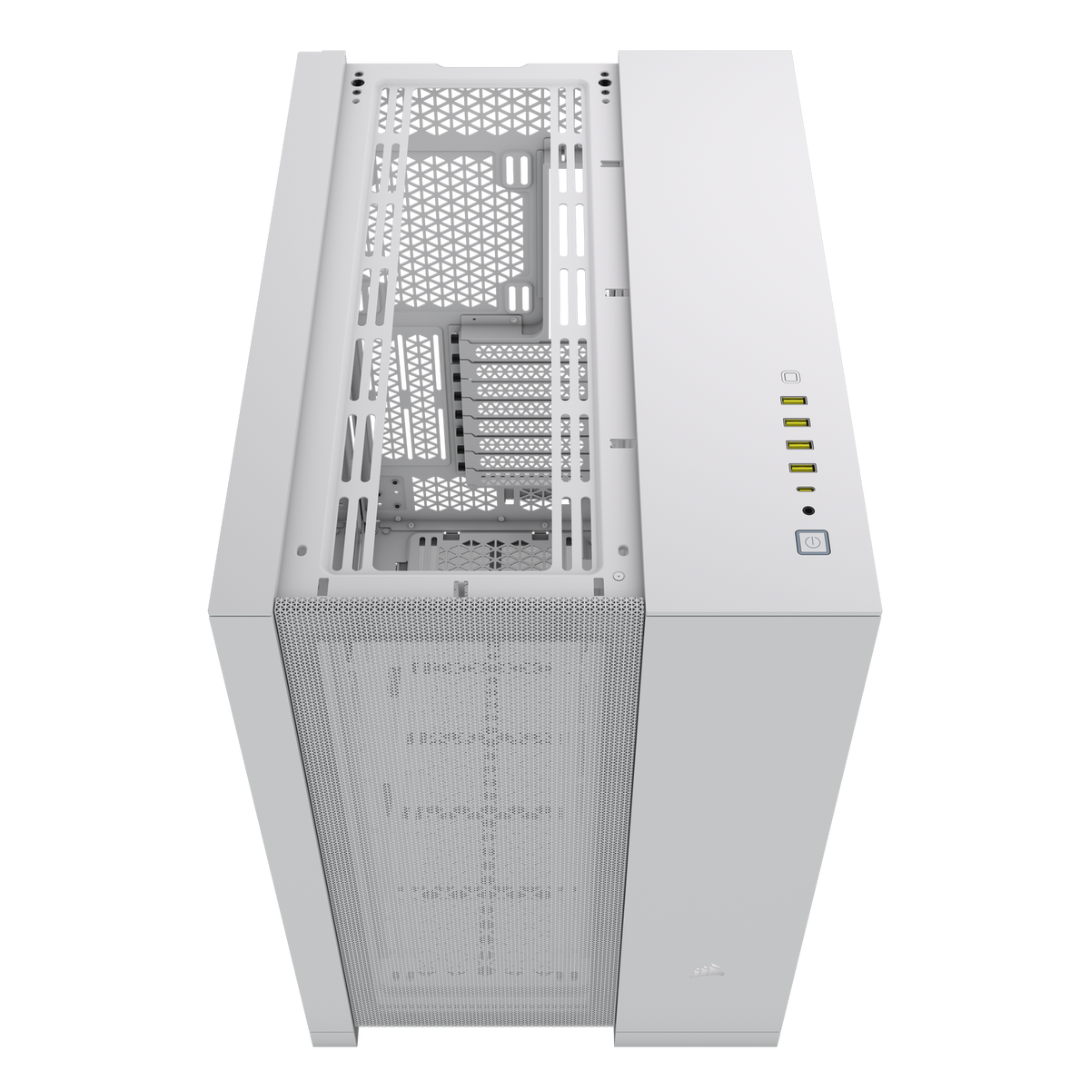 Carcasa Corsair 6500D Airflow Midi-Tower, Tempered Glass - weiß 