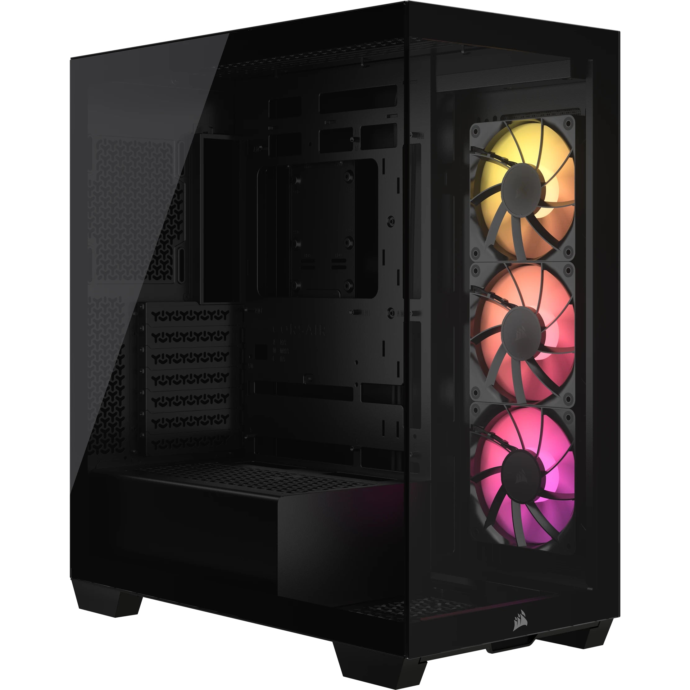 Carcasa Corsair 3500X ARGB, Mid-Tower, ATX, Negru "CC-9011278-WW"