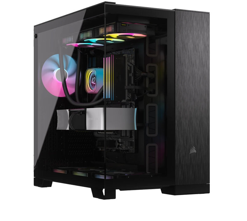 CarcasCarcasa Corsair 6500X, Mid-Tower, Dual Chamber, ATX, Negru Obsidian "CC-9011283-WW"