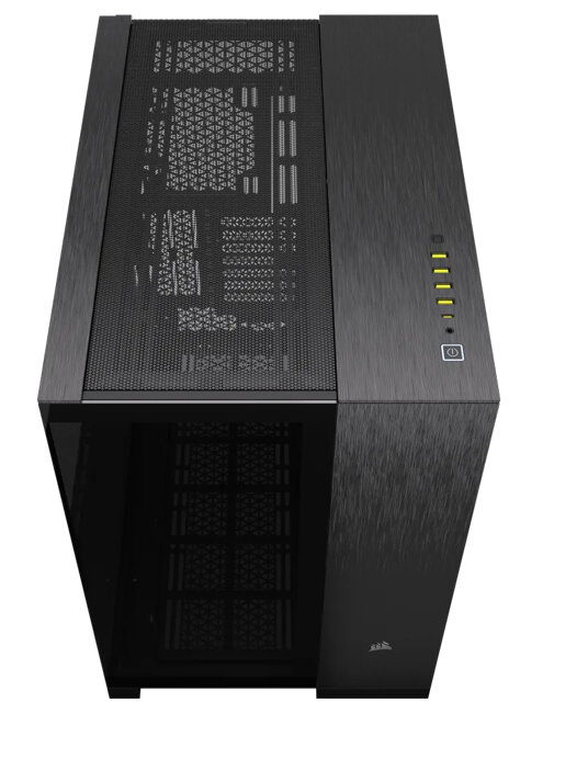 CarcasCarcasa Corsair 6500X, Mid-Tower, Dual Chamber, ATX, Negru Obsidian "CC-9011283-WW"