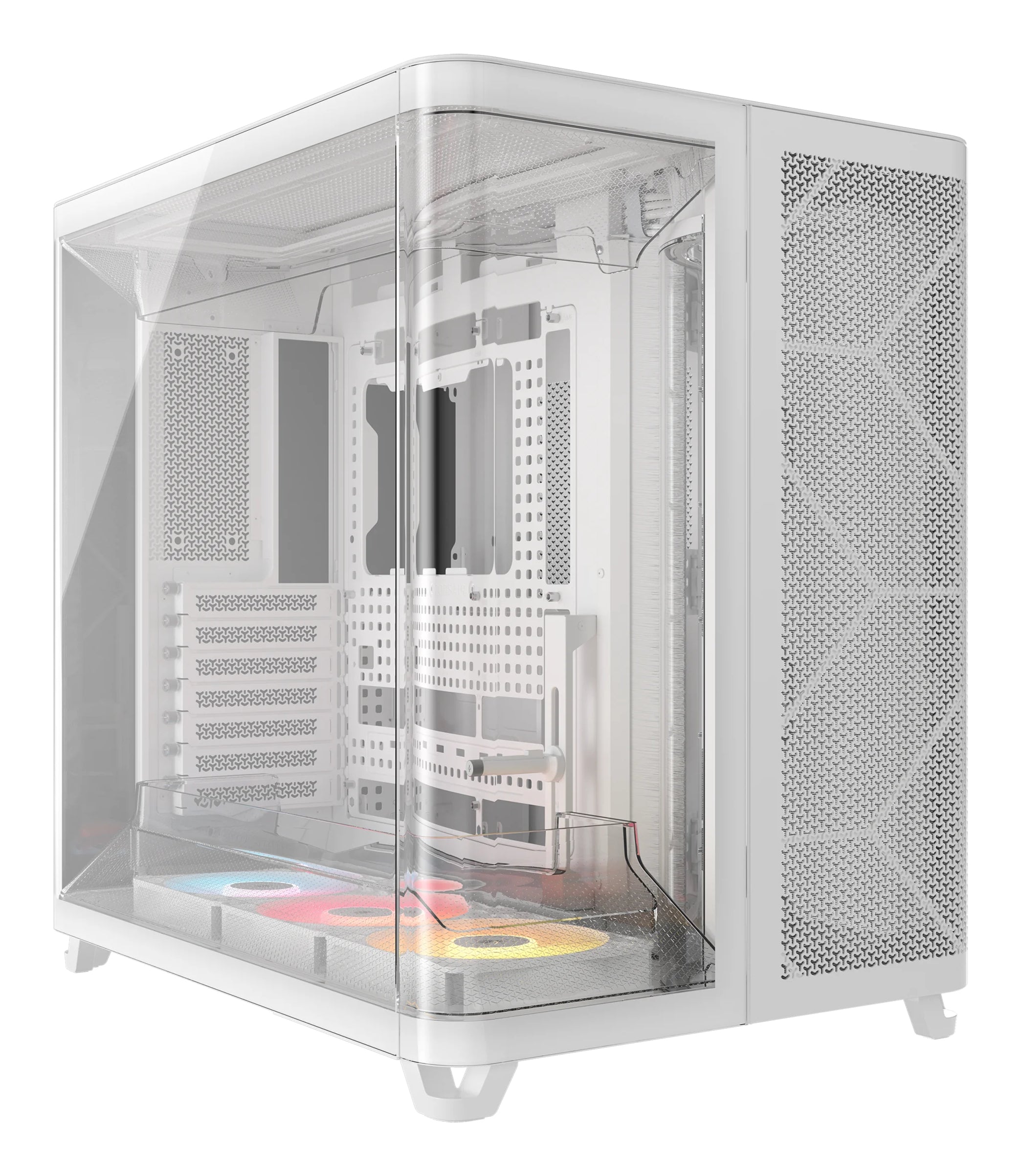 Carcasa Corsair AIR 5400 RS-R ARGB, Triple Chamber, Panoramic Glass, Mid-Tower, Alb "CC-9011319-WW"