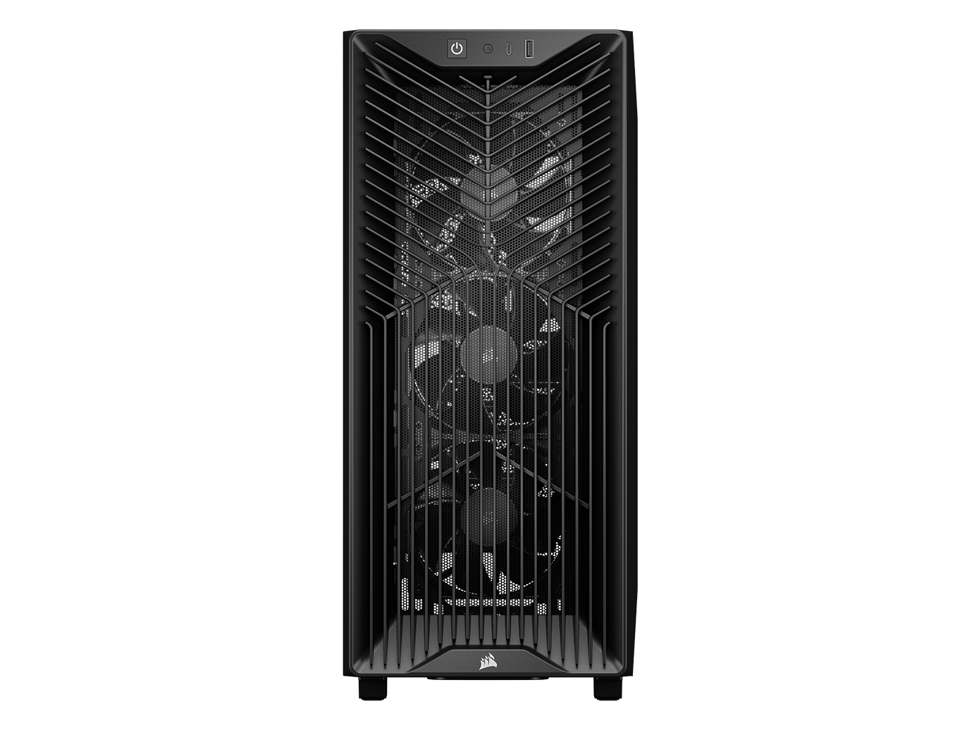 Carcasa Corsair 3200D RS, Mid-Tower, ATX, 3 ventilatoare incluse RS120, Negru "CC-9011334-WW"