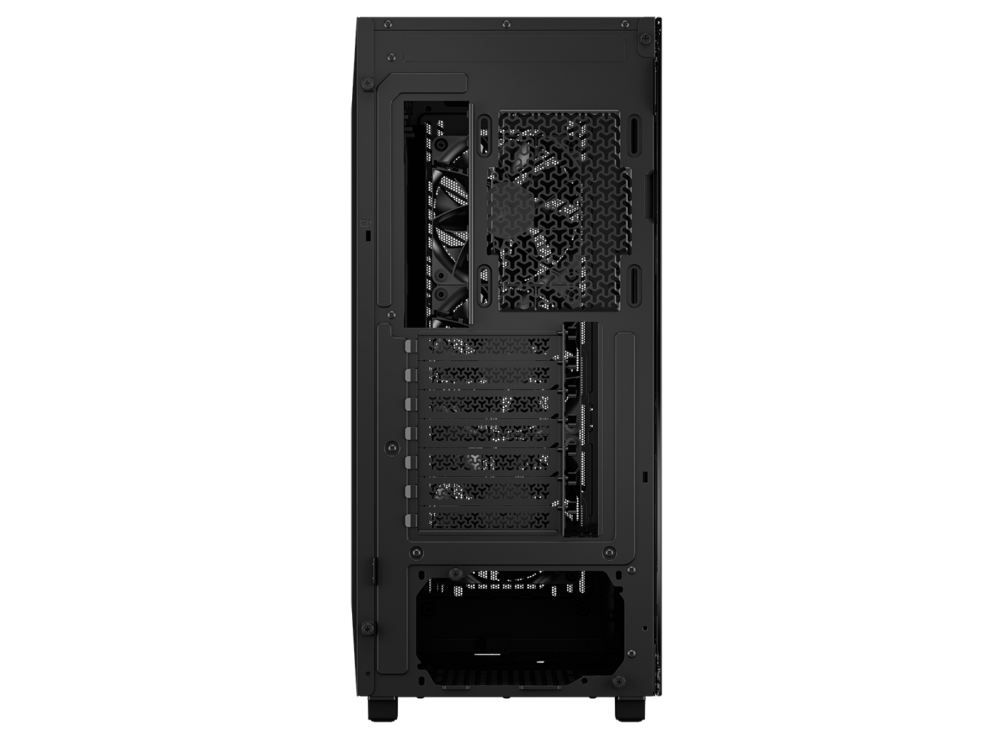 Carcasa Corsair 3200D RS, Mid-Tower, ATX, 3 ventilatoare incluse RS120, Negru "CC-9011334-WW"