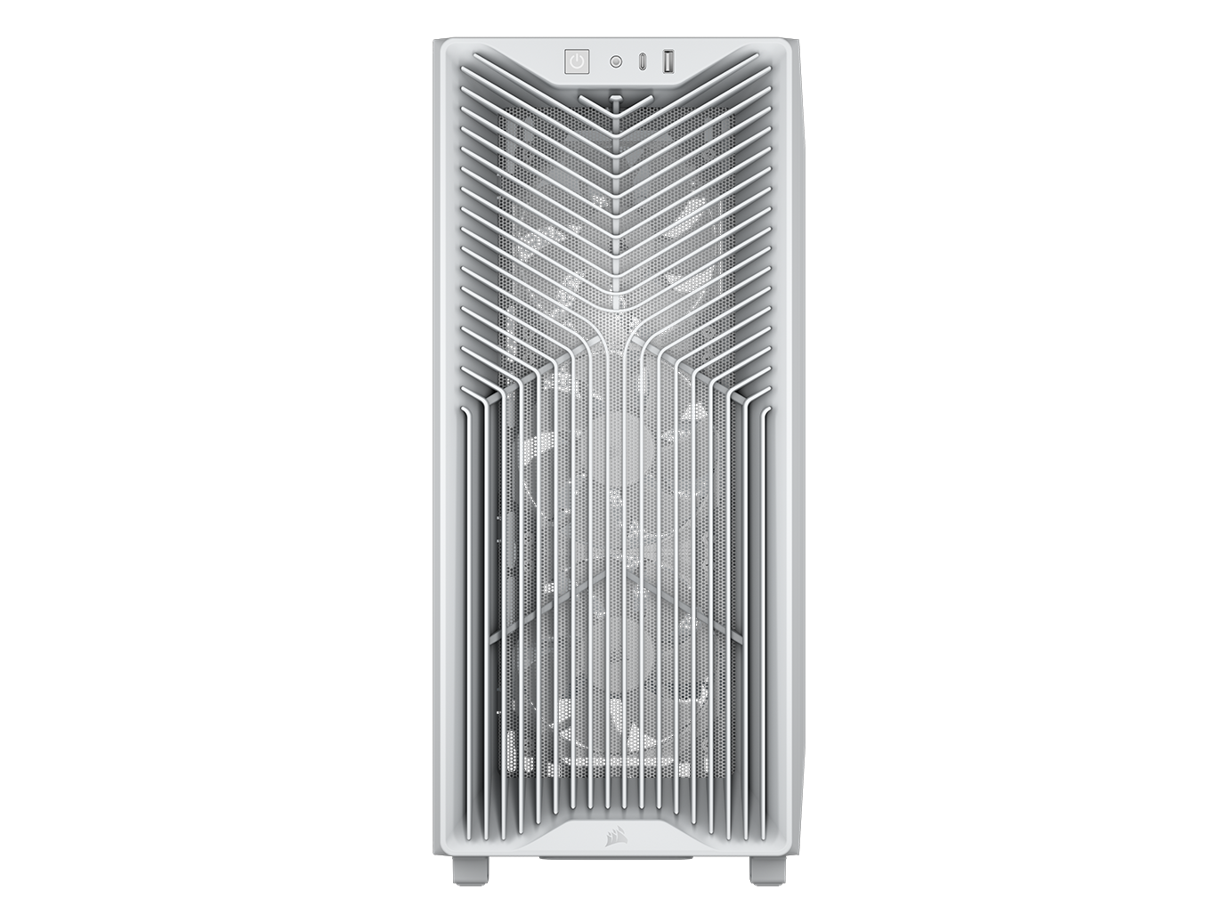 Carcasa Corsair 3200D RS, Mid-Tower, ATX, 3 ventilatoare incluse RS120, Alb "CC-9011335-WW"