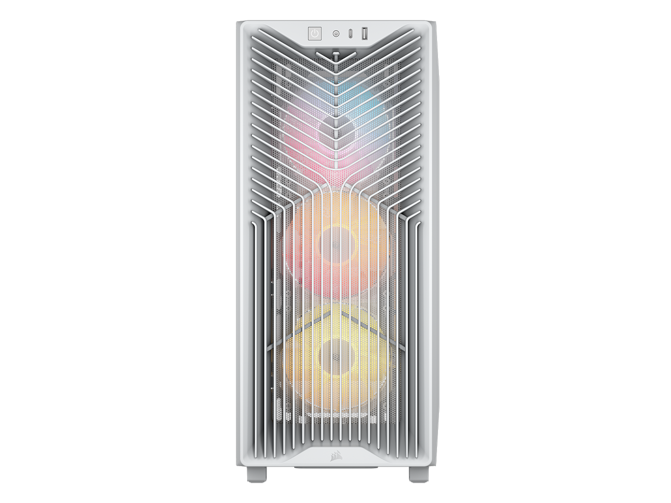 Carcasa Corsair 3200D RS ARGB, Mid-Tower, ATX, 3 ventilatoare incluse RS120 ARGB, Alb "CC-9011345-WW"
