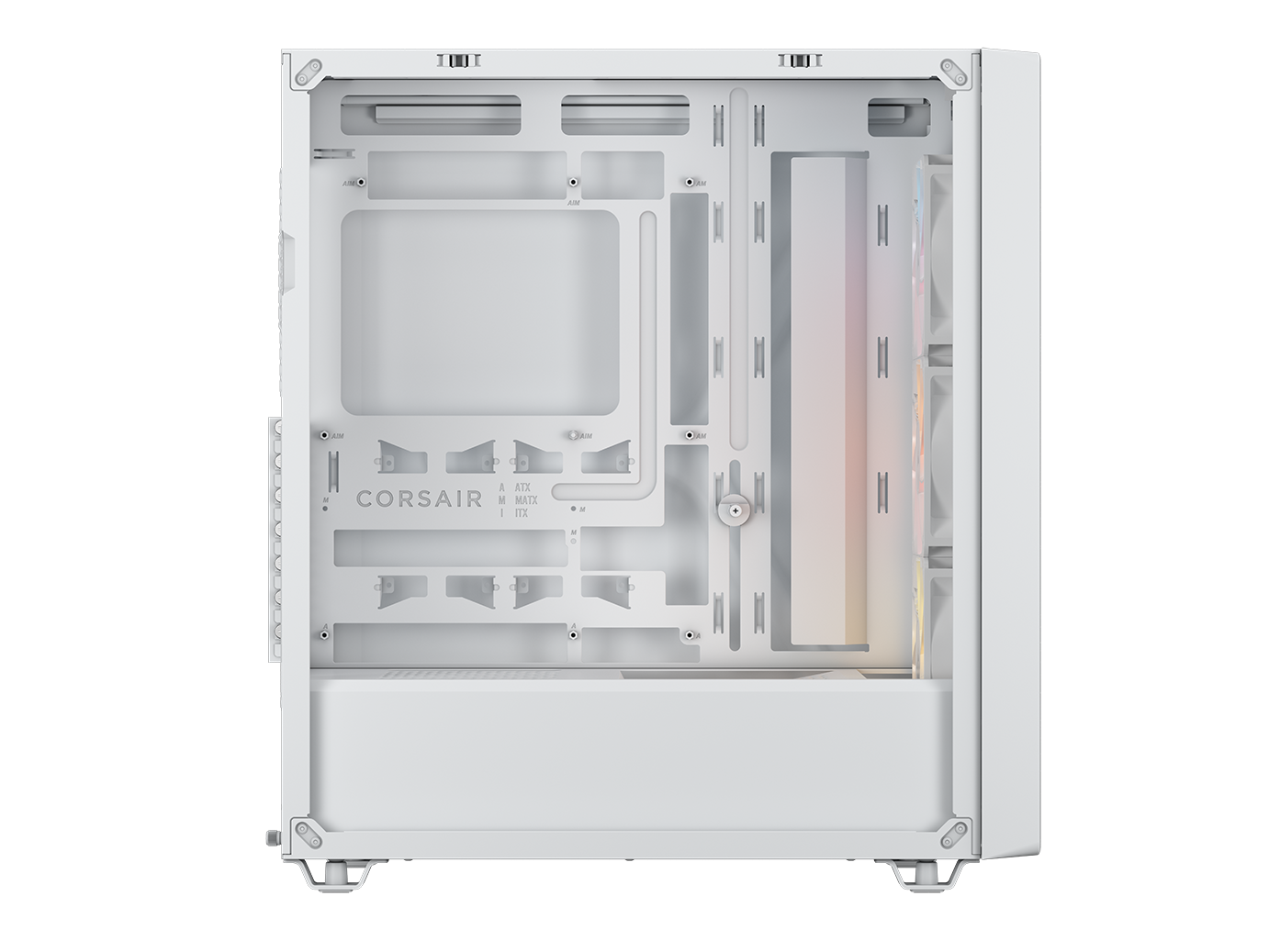 Carcasa Corsair 3200D RS ARGB, Mid-Tower, ATX, 3 ventilatoare incluse RS120 ARGB, Alb "CC-9011345-WW"