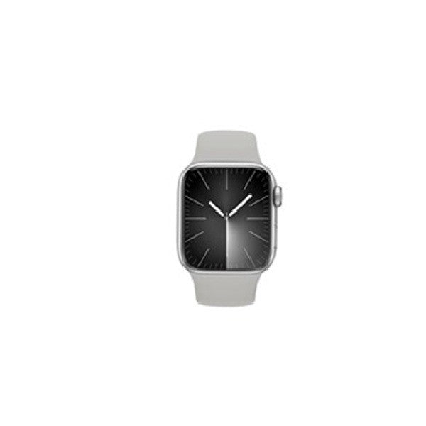 Ceas Smartwatch, Editia 9, Apeluri Bluetooth, Incarcare Wireless, Afisaj 2.01 inch, Rezolutie 240 x 296, NFC, Puls, Gri