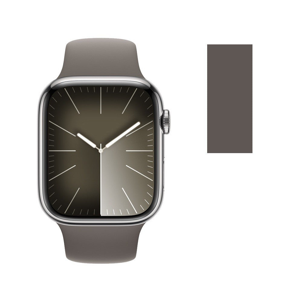 Ceas Smartwatch, Editia 9, Apeluri Bluetooth, Incarcare Wireless, Afisaj 2.01 inch, Rezolutie 240 x 296, NFC, Puls, Gri
