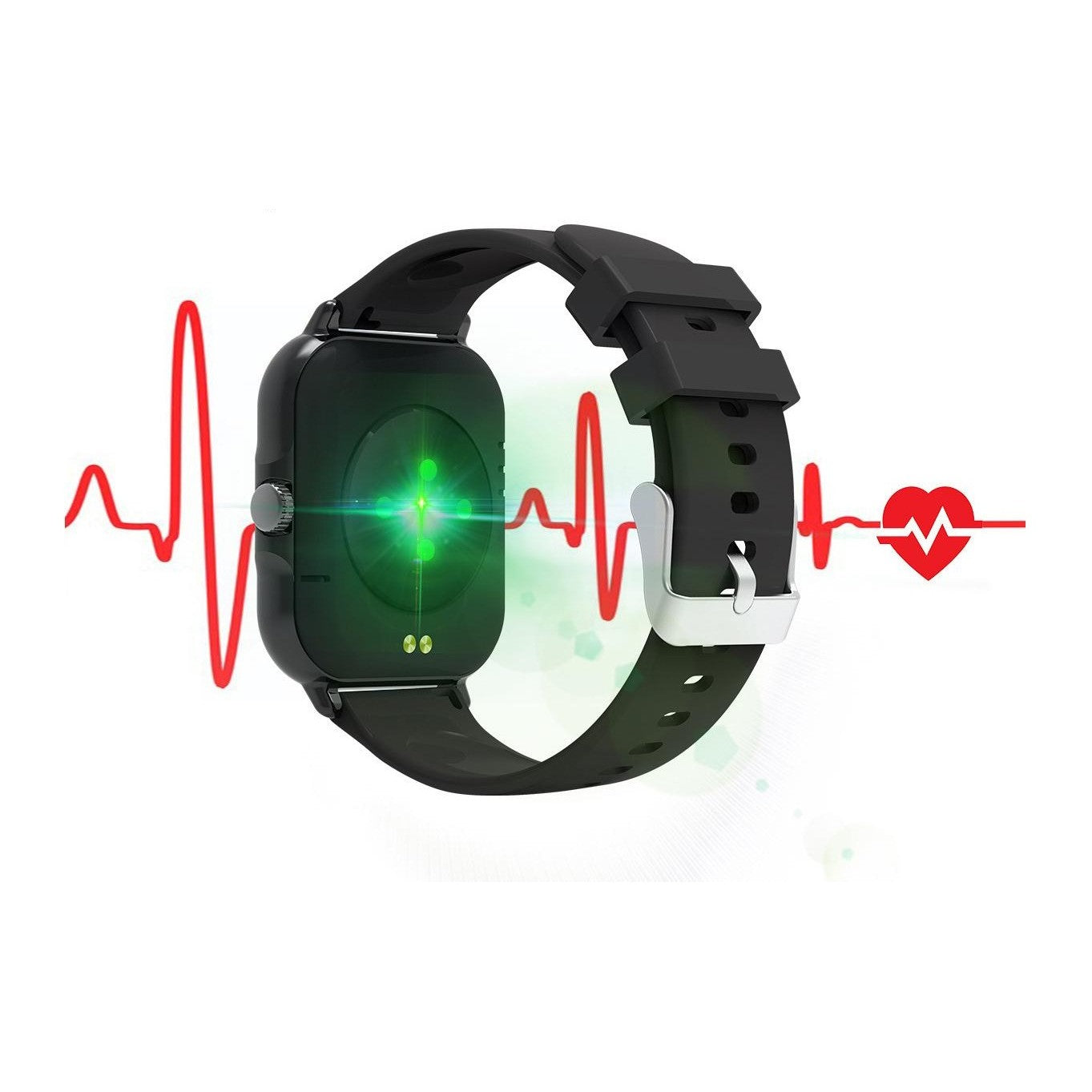 Ceas Smartwatch, Editia H15, Apeluri Bluetooth, Afisaj 1.81 inch, Rezolutie 240 x 284, Puls, Siri, Baterie 180 mAh, Negru