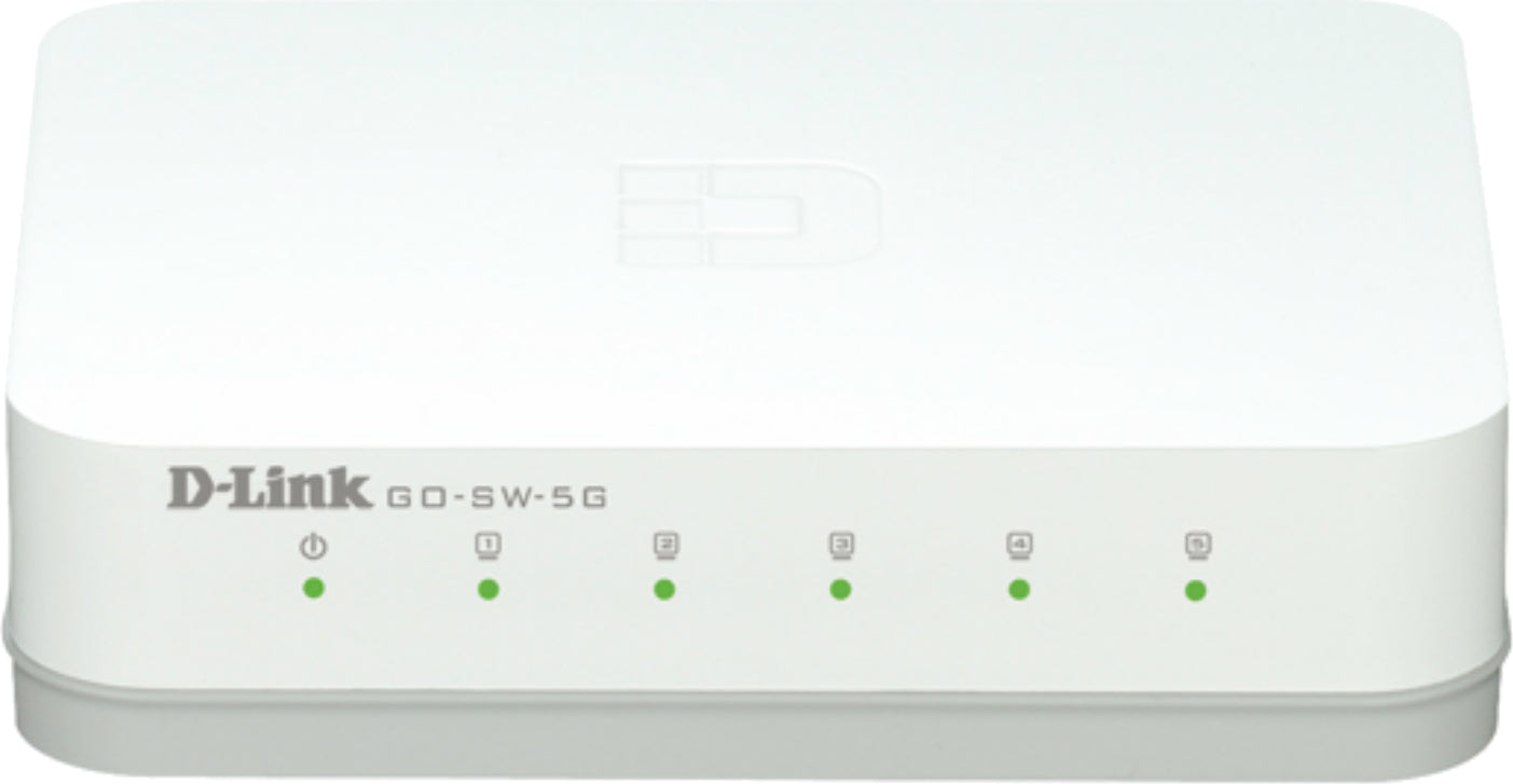 SWITCH D-LINK 5 porturi Gigabit, carcasa plastic, "GO-SW-5G"