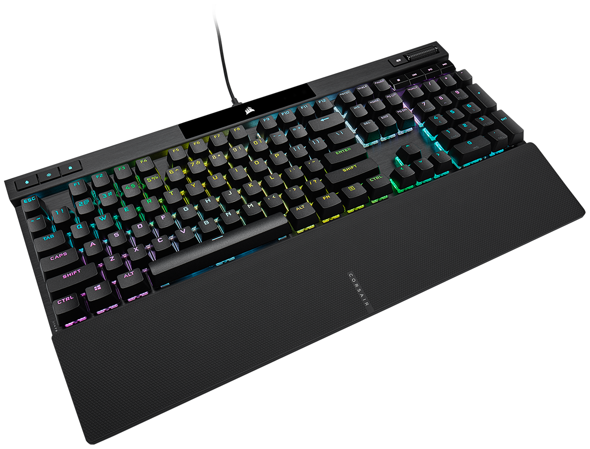 K70 PRO RGB Optical-Mechanical Gaming Keyboard with PBT DOUBLE SHOT PRO Keycaps "CH-910941A-NA"