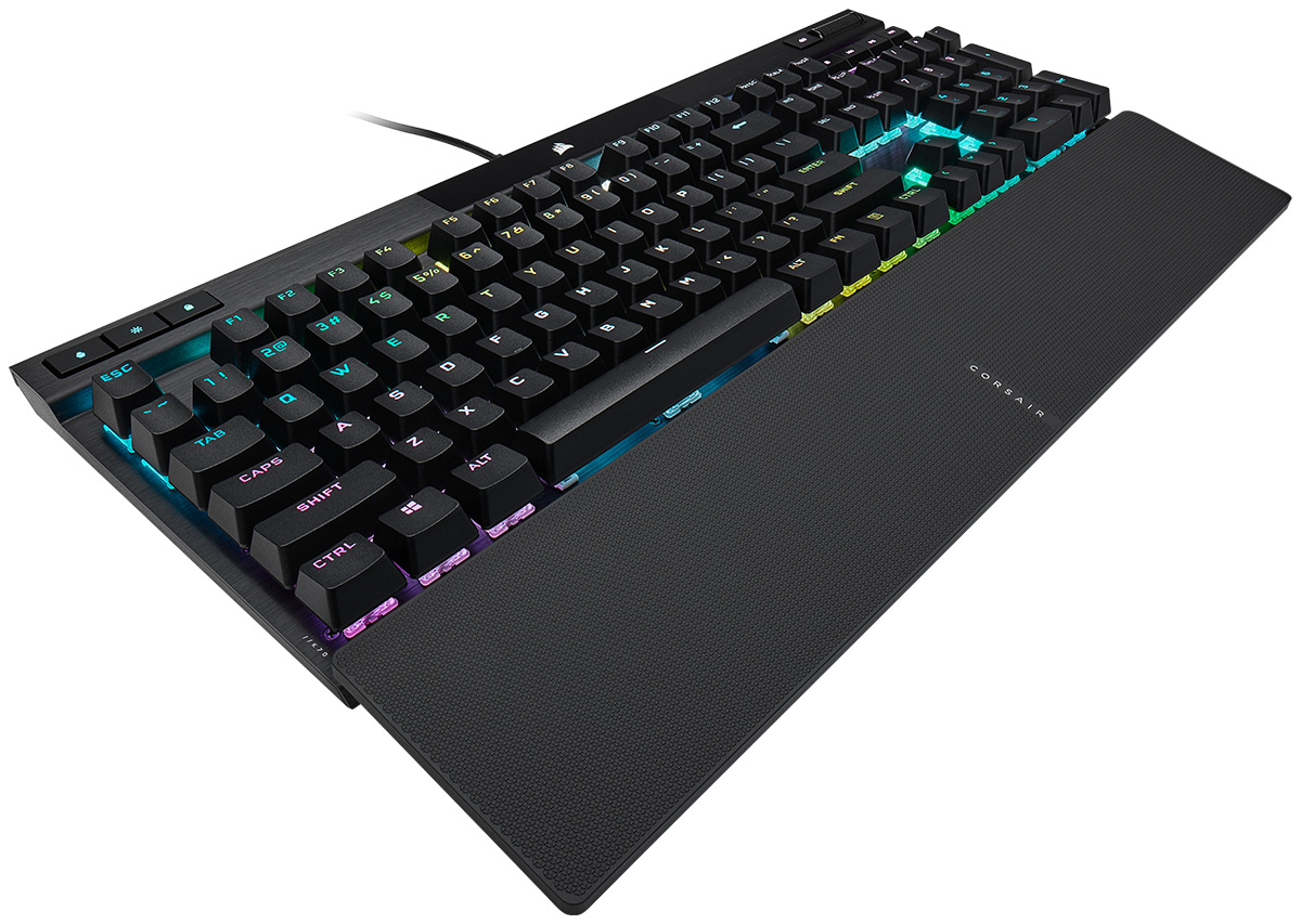 K70 PRO RGB Optical-Mechanical Gaming Keyboard with PBT DOUBLE SHOT PRO Keycaps "CH-910941A-NA"