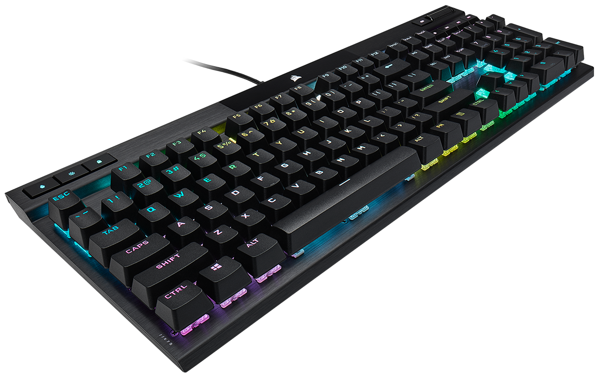 K70 PRO RGB Optical-Mechanical Gaming Keyboard with PBT DOUBLE SHOT PRO Keycaps "CH-910941A-NA"