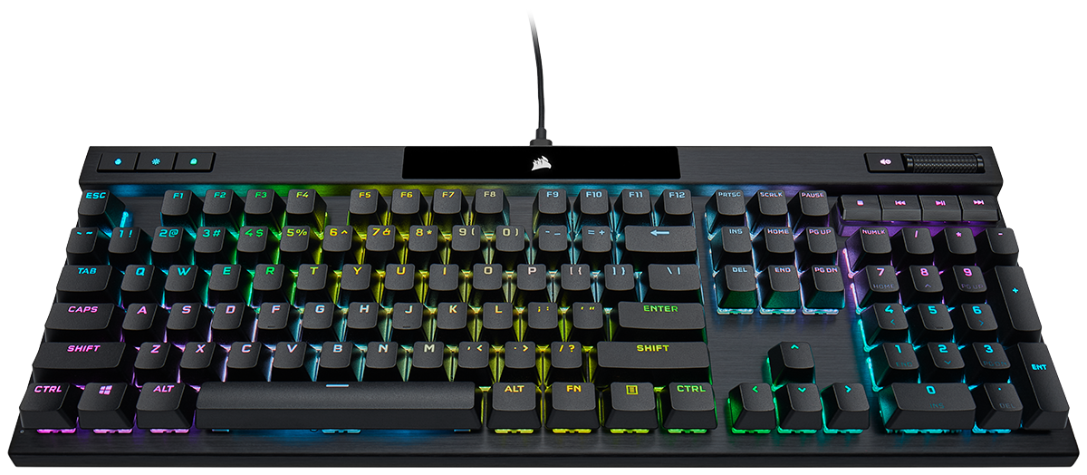 K70 PRO RGB Optical-Mechanical Gaming Keyboard with PBT DOUBLE SHOT PRO Keycaps "CH-910941A-NA"