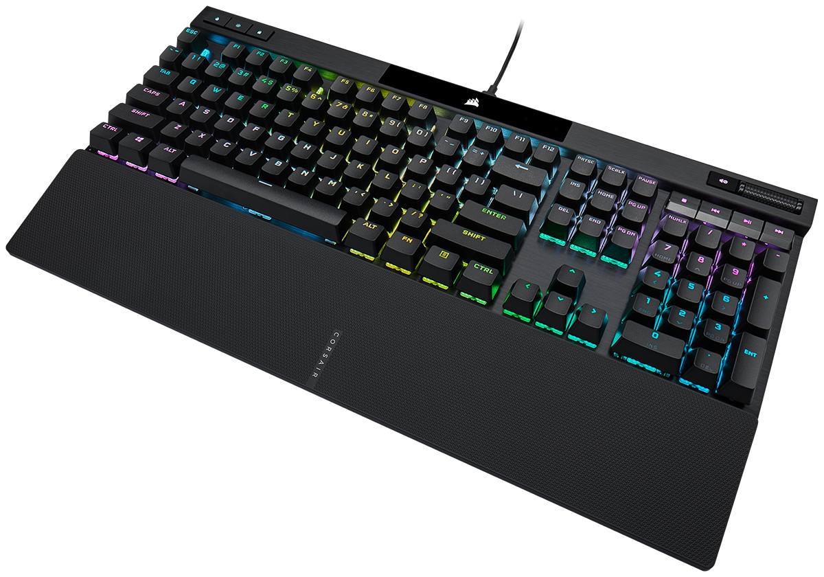 K70 PRO RGB Optical-Mechanical Gaming Keyboard with PBT DOUBLE SHOT PRO Keycaps "CH-910941A-NA"
